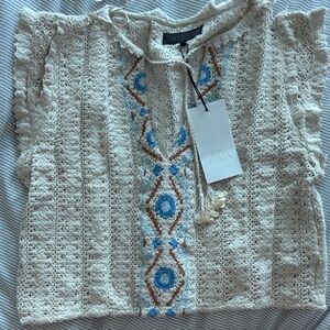 Zara Crochet Top RIO Collection perfect Condition with Tags